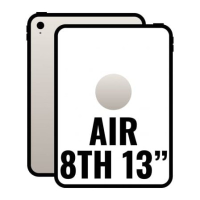 Apple iPad Air 13' 8th Wi-Fi Cell/ 5G/ M4/ 128GB/ Blanco Estrella