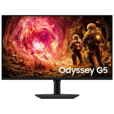 Monitor Gaming Samsung Odyssey G5 S32FG502EU 32'/ QHD/ 1ms/ 180Hz/ IPS/ Regulable en altura/ Negro