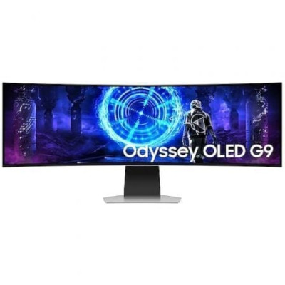Smart Monitor Gaming Ultrapanorámico Curvo Samsung Odyssey OLED G9 S49DG950SU 49'/ Dual QHD/ 0.03ms/ 240Hz/ OLED/ Multimedia/Reg