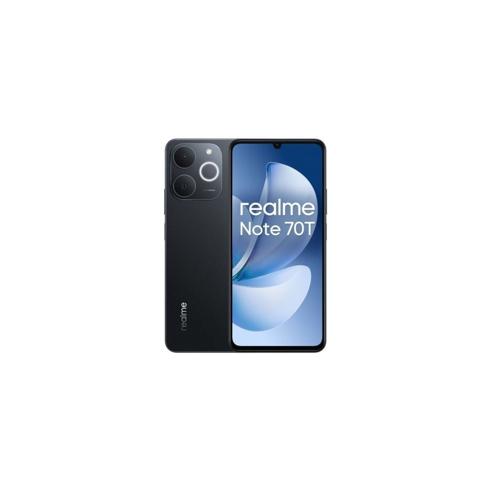 Smartphone Realme Note 70T 4GB/ 256GB/ 6.74'/ Negro Obsidiana | Smartphones