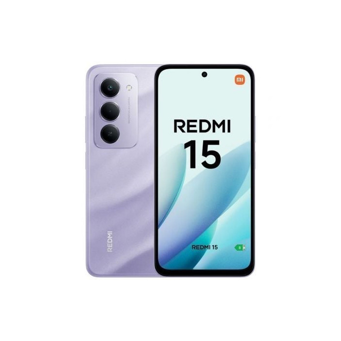 Smartphone Xiaomi Redmi 15 6GB/ 128GB/ 6.9'/ Púrpura | Smartphones
