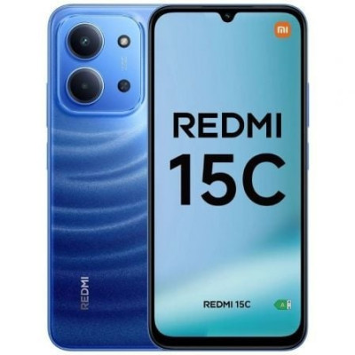Smartphone Xiaomi Redmi 15C 4GB/ 256GB/ 6.9'/ Azul