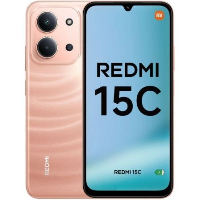 Smartphone Xiaomi Redmi 15C 4GB/ 256GB/ 6.9'/ Naranja