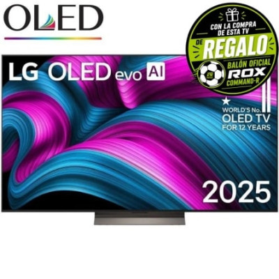 Televisor LG OLED Evo AI C5 OLED55C56LB 55'/ Ultra HD 4K/ Smart TV/ WiFi