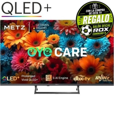 Televisor Metz QLED+ 55MQF7500Z 55'/ Ultra HD 4K/ Smart TV/ WiFi
