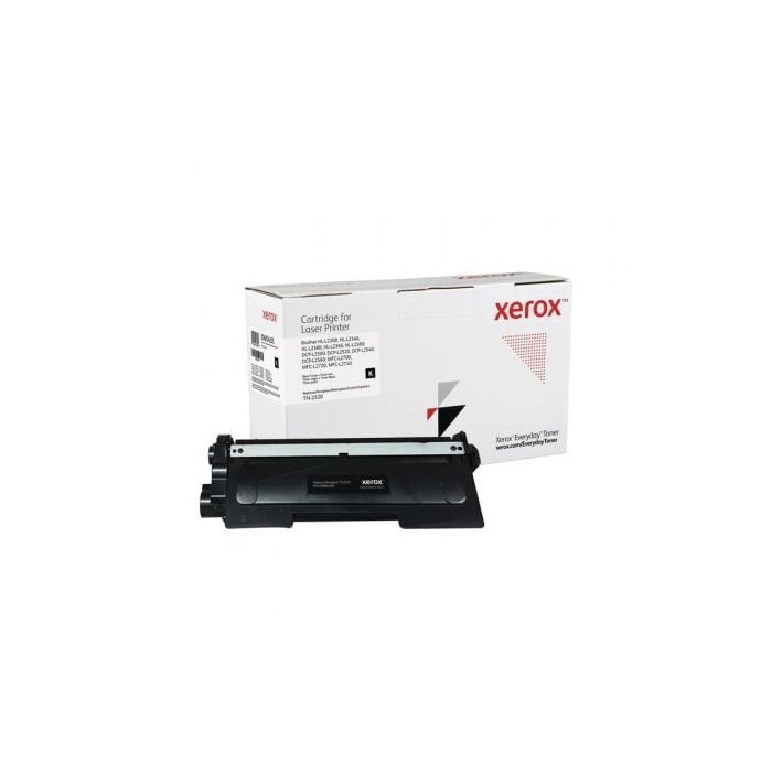 Tóner compatible Xerox 006R04205 compatible con Brother TN-2320/ 2600 páginas/ Negro | Brother