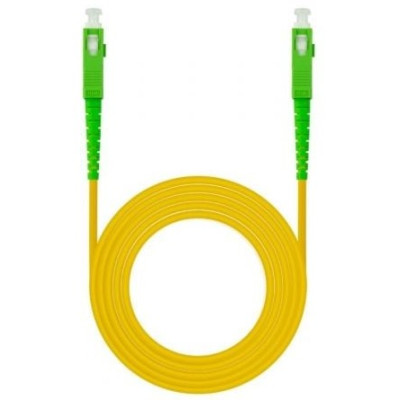 Cable de Fibra Óptica G657A2 Nanocable 10.20.0001/ LSZH/ 1m/ Amarillo