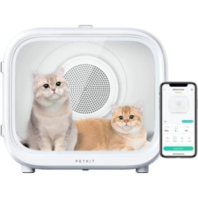 Cabina de Secado Automático para Mascotas PetKit Airsalon Max Pro/ 60L/ Control desde APP