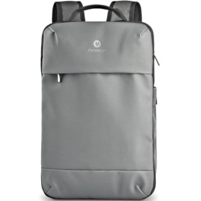 Mochila Expansible NGS Monray Sacks Horizon para Portátiles hasta 14'/ Impermeable/ Gris