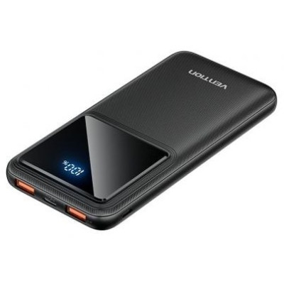 Powerbank 10000mAh Vention FHKB0/ 22.5W/ Negra