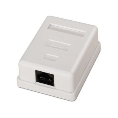 Roseta de Superficie Aisens A138-0296/ Cat.5e/ 1 Tomas