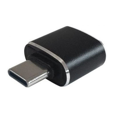 Adaptador USB 3.0 Tipo-C Aisens A108-0369/ USB Tipo-C Macho - USB Hembra