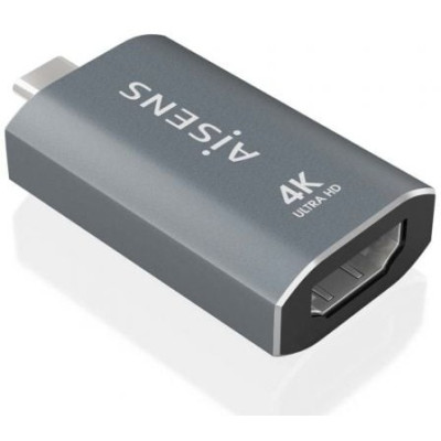 Adaptador USB Tipo-C Aisens A109-0862/ USB Tipo-C Macho/ HDMI 4K Hembra | HDMI
