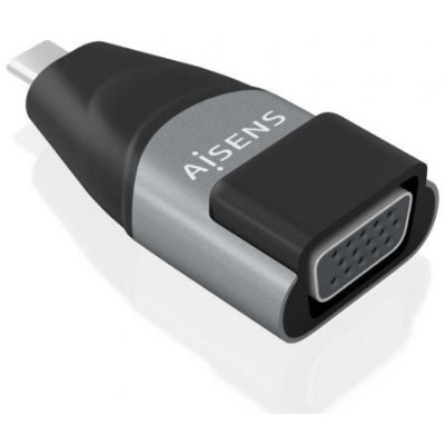 Adaptador USB Tipo-C Aisens A109-0863/ USB Tipo-C Macho/ VGA Hembra | HDMI
