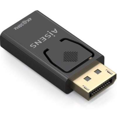 Conversor Aisens A125-0949/ DisplayPort Macho - HDMI Hembra/ Negro | HDMI