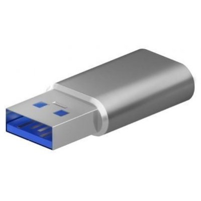 Adaptador USB 3.2 GEN2 Aisens A108-0677/ USB Tipo-C Hembra - USB Macho | USB