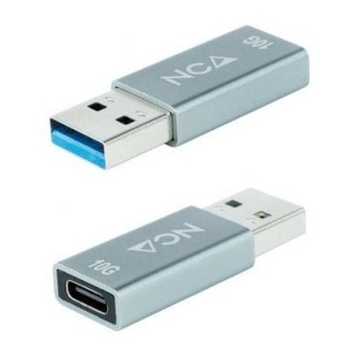 Adaptador USB 3.1 Nanocable 10.02.0013/ USB Macho - USB Tipo-C Hembra