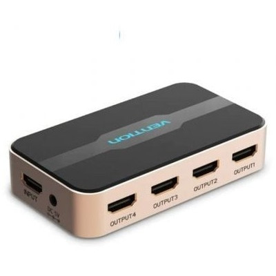 Duplicador HDMI Vention ACCG0-EU/ 4x HDMI Hembra - HDMI Macho | HDMI