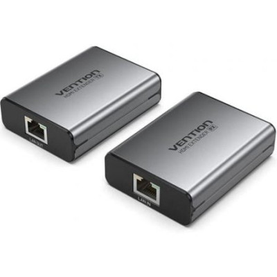 Adaptador/Transmisor de vídeo Alámbrico HDMI/RJ45 a HDMI/RJ45 Vention AKGH0-EU | Vídeo Inalámbrico