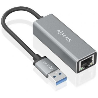 Adaptador USB 3.0 - RJ45 Aisens A106-0897/ 1000Mbps | USB