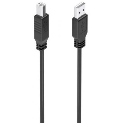 Cable Alargador USB 2.0 con Amplificador Aisens A101-0881/ USB Macho - USB Tipo-B Macho/ 10m/ Negro | USB