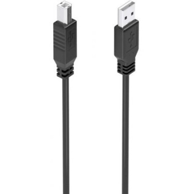 Cable Alargador USB 2.0 Aisens A101-0906/ USB Macho - USB Tipo-B/ 15m/ Negro | USB