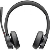 Auriculares Inalámbricos Poly Voyager 4320 para Microsoft Teams + Adaptador BT700/ con Micrófono/ Bluetooth/ Negros | Auriculare