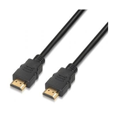 Cable HDMI 2.0 4K Aisens A120-0372/ HDMI Macho - HDMI Macho/ 10m/ Negro | HDMI
