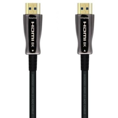 Cable HDMI 2.1 AOC 8K Aisens A153-0516/ HDMI Macho - HDMI Macho/ 15m/ Negro | HDMI