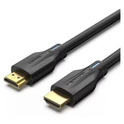 Cable HDMI 2.1 8K Vention AAUBH/ HDMI Macho - HDMI Macho/ 2m/ Negro | HDMI