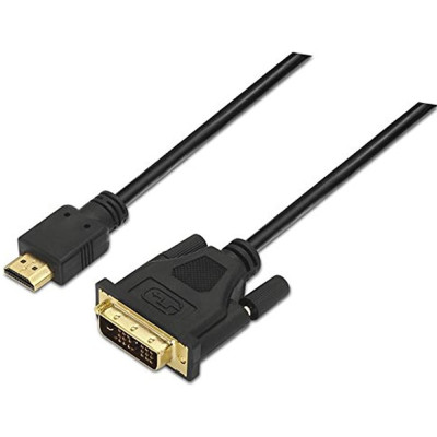 Cable HDMI Nanocable 10.15.0503/ DVI Macho - HDMI Macho/ 3m/ Negro | HDMI