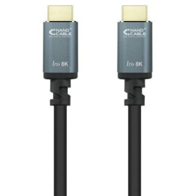 Cable HDMI Nanocable 10.15.8003/ HDMI Macho - HDMI Macho/ 3m/ Negro | HDMI