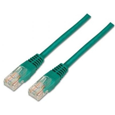 Cable de Red RJ45 UTP Aisens A133-0194 Cat.5e/ 1m/ Verde | Hasta 1 m