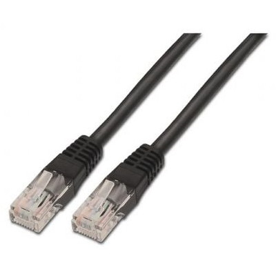Cable de Red RJ45 UTP Aisens A133-0205 Cat.5e/ 3m/ Negro | 3 m