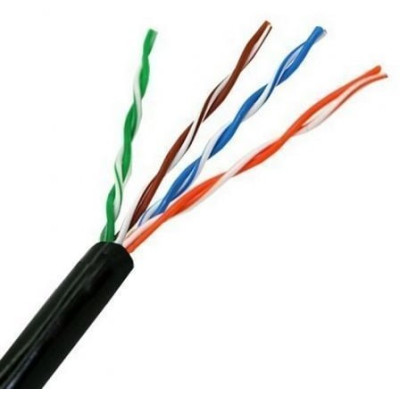 Bobina de Cable RJ45 para Exteriores UTP Aisens A133-0213 Cat.5e/ 305m/ Impermeable/ Negro