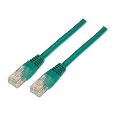 Cable de Red RJ45 UTP Aisens A135-0246/ Cat.6/ 1m/ Verde | Hasta 1 m