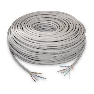 Bobina de Cable RJ45 UTP Aisens A135-0261 Cat.6/ 100m/ Gris