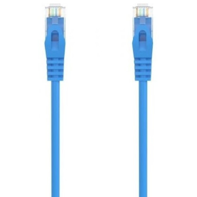 Cable de Red RJ45 AWG24 UTP Aisens A145-0575 Cat.6A/ LSZH/ 2m/ Azul | 2 m