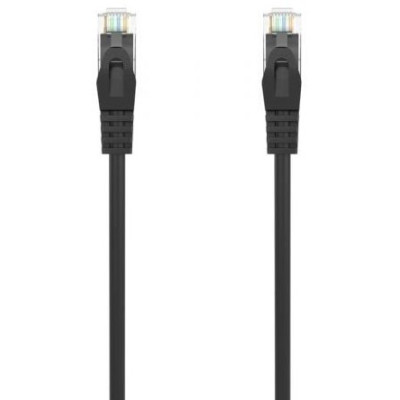 Cable de Red RJ45 AWG24 UTP Aisens A145-0586 Cat.6A/ LSZH/ 50cm/ Negro | Hasta 1 m