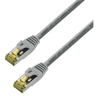 Cable de Red RJ45 SFTP Aisens A146-0338 Cat.7/ 10m/ Gris | 10 m