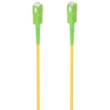 Cable de Fibra Óptica G657A2 3.0 9/125 SMF Aisens A152-0979/ LSZH/ 1m/ Amarillo