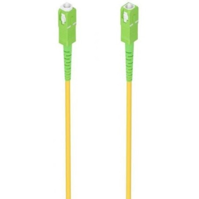 Cable de Fibra Óptica G657A2 3.0 9/125 SMF Aisens A152-0985/ LSZH/ 15m/ Amarillo
