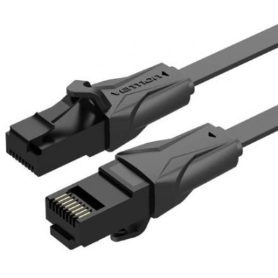 Cable de Red RJ45 UTP Vention IBABL Cat.6/ 10m/ Negro | 10 m