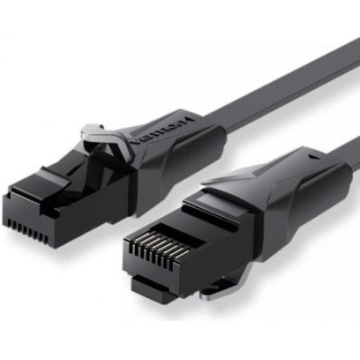 Cable de Red RJ45 UTP Vention IBABS Cat.6/ 25m/ Negro | 10 m