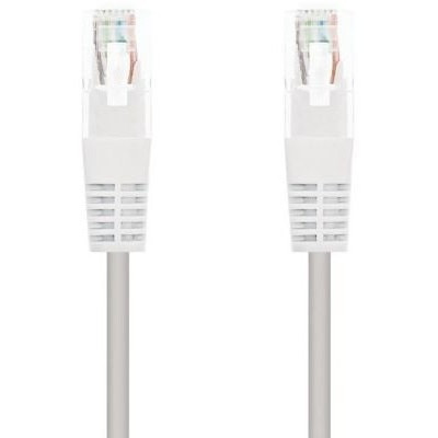 Cable de Red RJ45 UTP Nanocable 10.20.0105-W Cat.5e/ 5m/ Blanco | 5 m