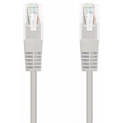 Cable de Red RJ45 UTP Nanocable 10.20.0415 Cat.6/ 15m/ Gris