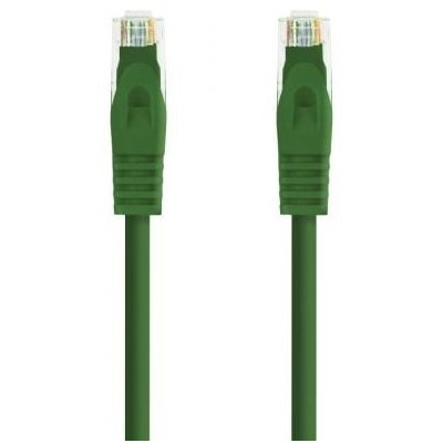 Cable de Red RJ45 UTP Nanocable 10.20.1800-L25-GR Cat.6A/ LSZH/ 25cm/ Verde
