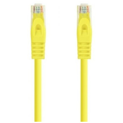 Cable de Red RJ45 UTP Nanocable 10.20.1800-L25-Y Cat.6A/ LSZH/ 25cm/ Amarillo