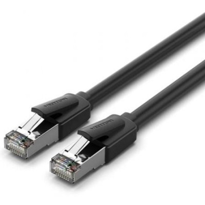 Cable de Red RJ45 SFTP Vention IKKBH Cat.8/ 2m/ Negro | 2 m