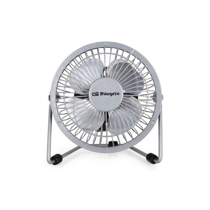 Ventilador de Sobremesa Orbegozo PW 1025/ 2.5W/ 4 Aspas/ 1 Velocidad